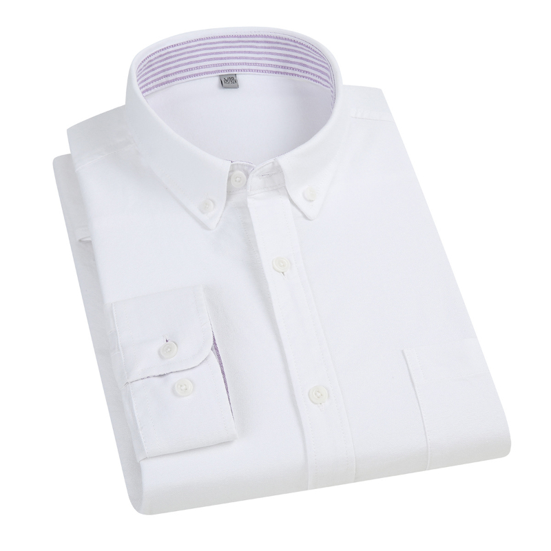 5XL Oxford 100 % Cotton Long S - Oxford Cotton Casual Shirt Business ulasan dan harga